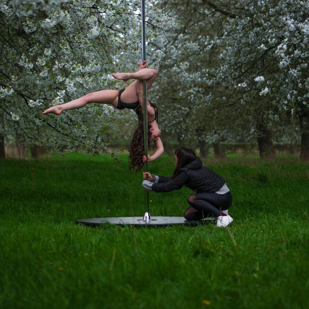 Pole dance class open training